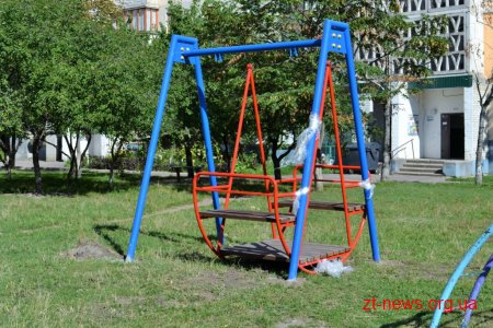 У Житомирі в рамках проекту бюджет участі встановлюють майданчик для занять Street work out»