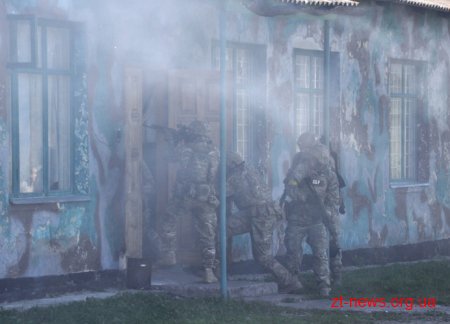 На Житомирщині СБУ провела масштабні антитерористичні навчання
