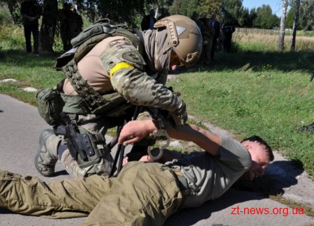 На Житомирщині СБУ провела масштабні антитерористичні навчання
