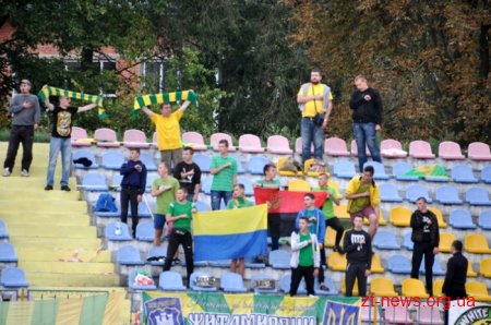 Житомирський ФК «Полісся» обіграв «Арсенал» з рахунком 2:0