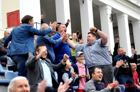 Житомирський ФК «Полісся» обіграв «Арсенал» з рахунком 2:0