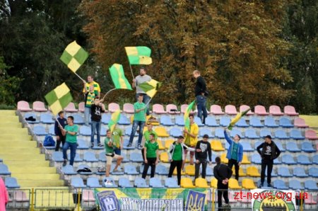 Житомирський ФК «Полісся» обіграв «Арсенал» з рахунком 2:0