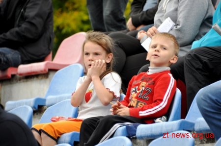 Житомирський ФК «Полісся» обіграв «Арсенал» з рахунком 2:0