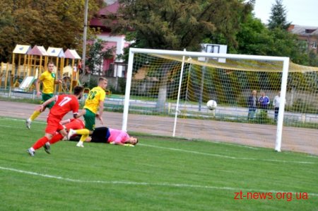 Житомирський ФК «Полісся» обіграв «Арсенал» з рахунком 2:0