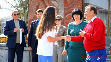 Житомирська молодь долучилася до всеукраїнського флешмобу, присвяченого Дню студентського спорту