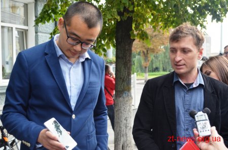У Житомирі презентували систему велопрокату Ofo