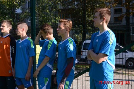 У Житомирі відкрили новий спортмайданчик
