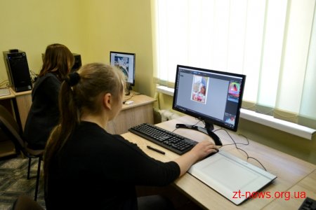 В художній школі міської ради відкрили другий в Україні клас комп’ютерної графіки та дизайну