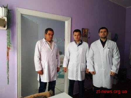 Лікарі області провели огляд жителів Овруцького району Лікарі області провели огляд жителів Овруцького району