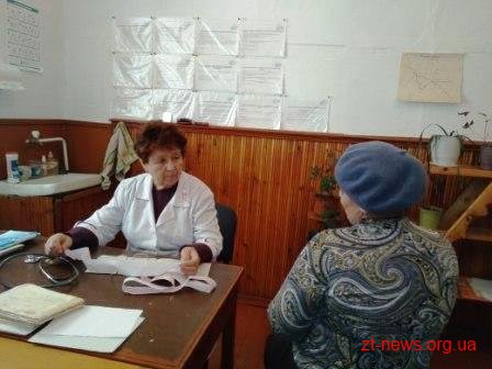 Лікарі області провели огляд жителів Овруцького району Лікарі області провели огляд жителів Овруцького району