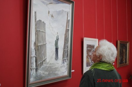У Житомирі відкрилася виставка Заслуженого художника України Бориса Портного