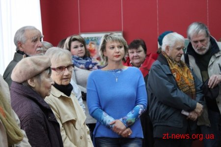 У Житомирі відкрилася виставка Заслуженого художника України Бориса Портного