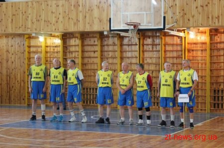 У Житомирі розпочалися VII літні Всеукраїнські ігри ветеранів спорту з баскетболу