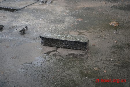 У Житомирі триває відбір зразків асфальтобетонного покриття