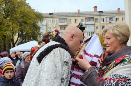 В Житомирі вдруге провели Покровське весілля