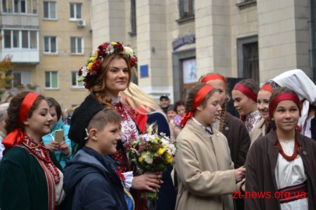 В Житомирі вдруге провели Покровське весілля