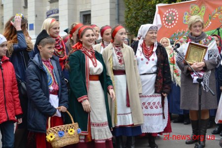 В Житомирі вдруге провели Покровське весілля