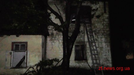 У Житомирі вогнеборці в недіючій будівлі виявили тіла двох загиблих безхатченків