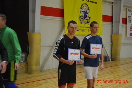 У Житомирі розпочався Відкритий чемпіонат з футзалу