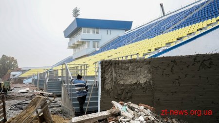 Житомирський стадіон "Полісся" готовий до асфальтування та прокладання бігових доріжок