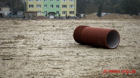 Житомирський стадіон "Полісся" готовий до асфальтування та прокладання бігових доріжок