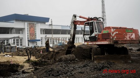 Житомирський стадіон "Полісся" готовий до асфальтування та прокладання бігових доріжок