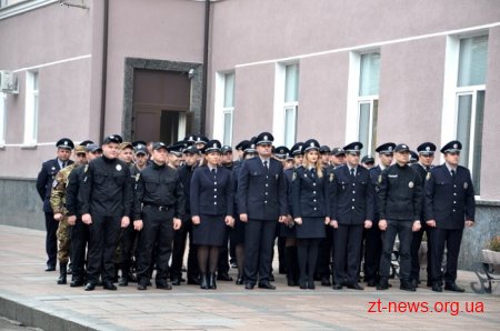 У Житомирі 42 поліцейських склали присягу на вірність українському народові