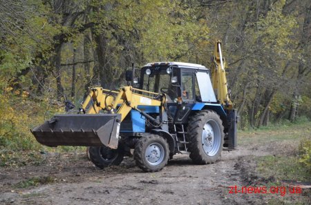 У Житомирі розпочали будівництво пішохідної доріжки до річки Кам'янки