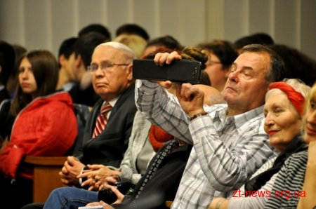 Народний артист України Вадим Крищенко відвідав Житомир