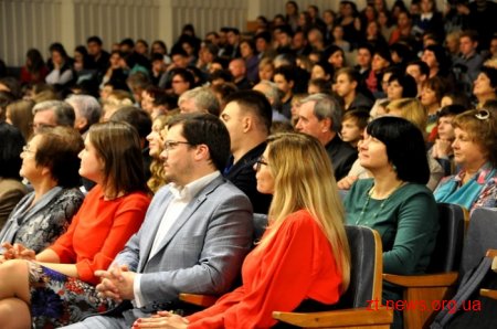 Народний артист України Вадим Крищенко відвідав Житомир