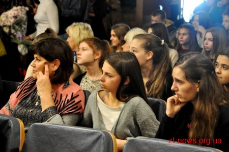 Народний артист України Вадим Крищенко відвідав Житомир
