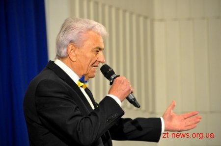 Народний артист України Вадим Крищенко відвідав Житомир