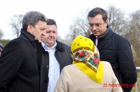 На Житомирщині урочисто відкрили міст через річку Ірша