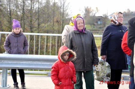 На Житомирщині урочисто відкрили міст через річку Ірша
