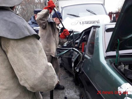 На трасі Житомир-Сквира Газель зіткнулась з ВАЗом