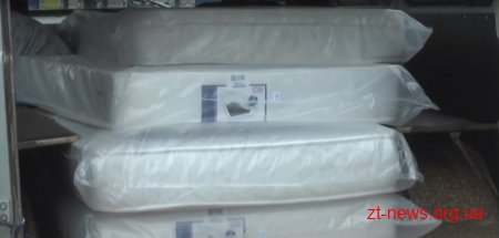 24 ортопедичних матраци подарували вихованцям Новоборівського дитячого будинку-інтернату