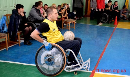 У Житомирі відбувся відкритий турнір Житомирської області з регбі на візках