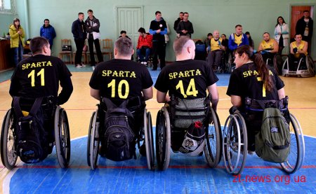 У Житомирі відбувся відкритий турнір Житомирської області з регбі на візках