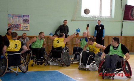 У Житомирі відбувся відкритий турнір Житомирської області з регбі на візках
