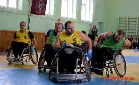У Житомирі відбувся відкритий турнір Житомирської області з регбі на візках