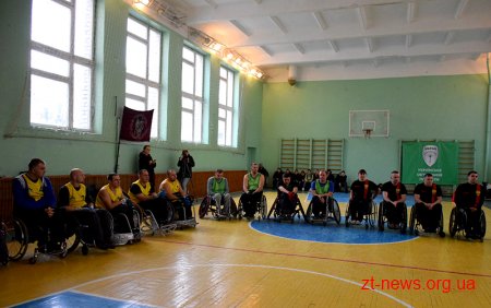 У Житомирі відбувся відкритий турнір Житомирської області з регбі на візках