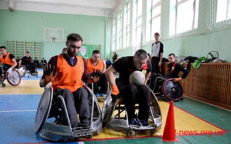 У Житомирі відбувся відкритий турнір Житомирської області з регбі на візках