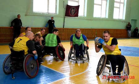 У Житомирі відбувся відкритий турнір Житомирської області з регбі на візках