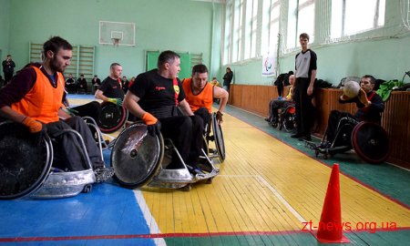 У Житомирі відбувся відкритий турнір Житомирської області з регбі на візках