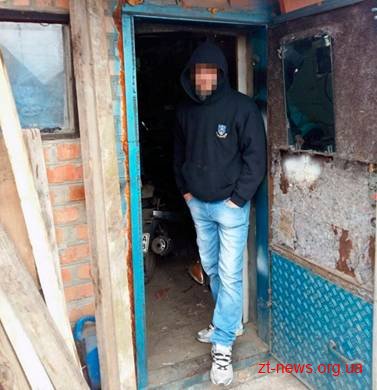 У Бердичеві правоохоронці під час обшуку знайшли розібраний викрадений автомобіль