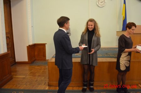 Обдаровані діти Житомира отримали стипендії міського голови