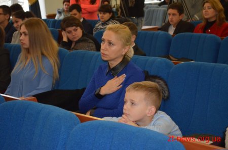 Обдаровані діти Житомира отримали стипендії міського голови