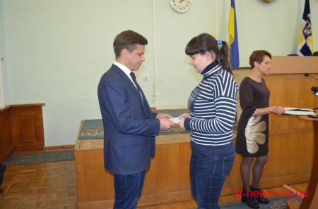 Обдаровані діти Житомира отримали стипендії міського голови