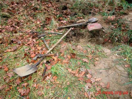На Житомирщині на "гарячому" поліцейські затримали чоловіків під час спроби крадіжки труб