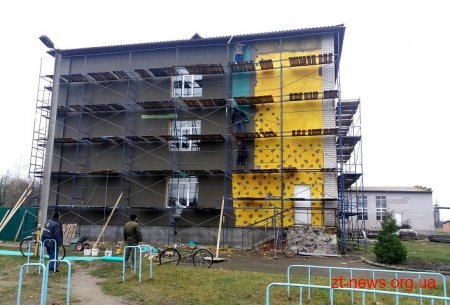 У Барашівській громаді за кошти ДФРР проводять термомодернізацію школи
